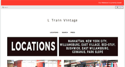 Desktop Screenshot of ltrainvintage.com